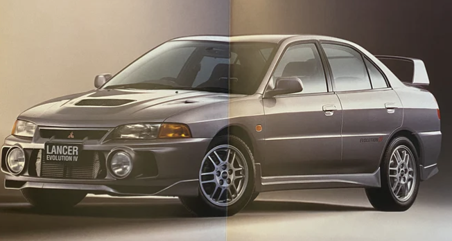 ランサーエボリューションIV – CN9A 【変態技術で曲がる次世代のエボ】
