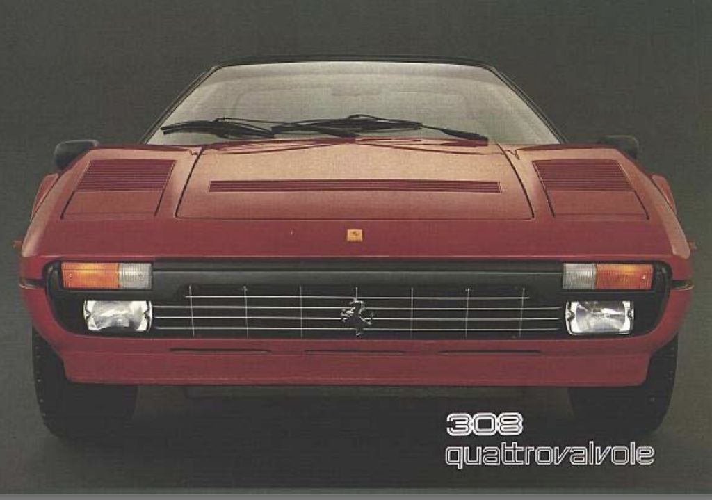 308 GTB【美しさが、まだ少し野生だった頃のフェラーリ】
