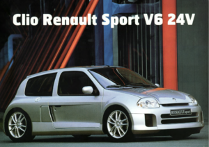 クリオ ルノー・スポールV6 – BL7X/BH7X【FFの小型車にV6を積んだ狂気と正気】