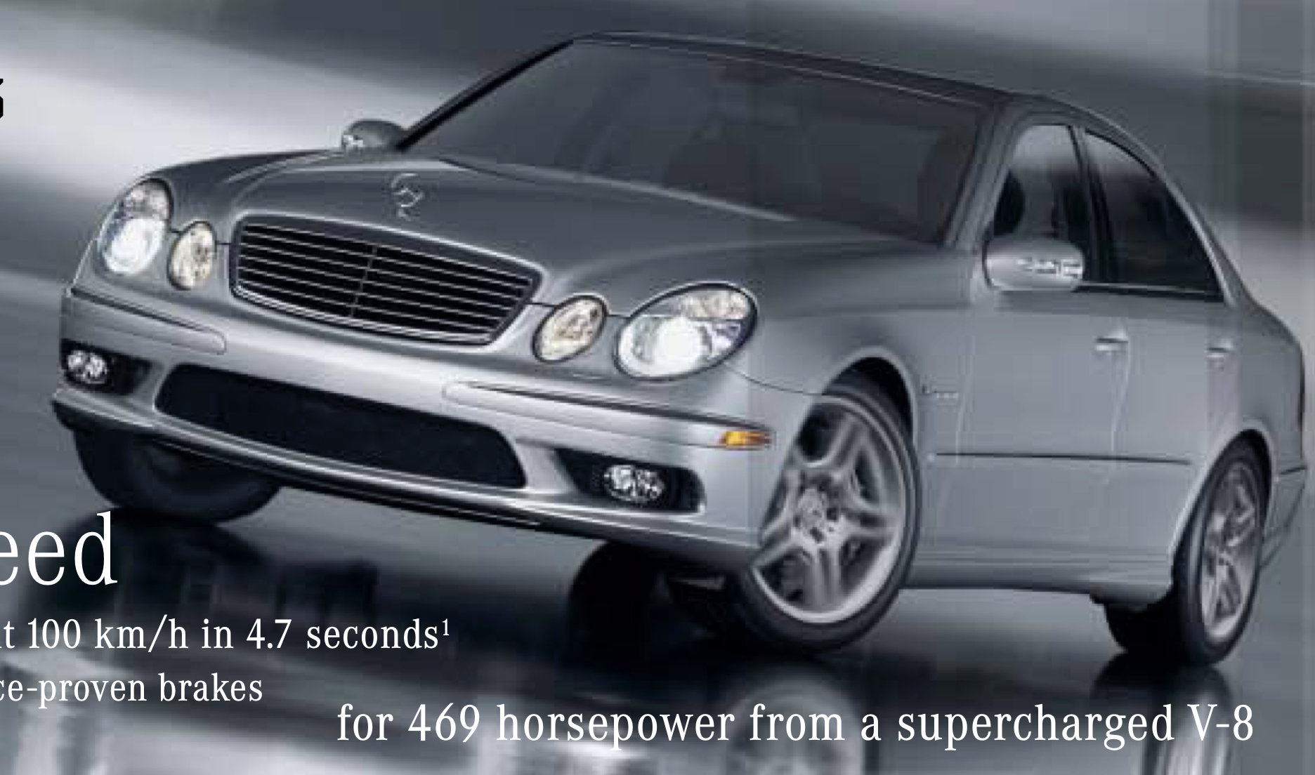 E 55 AMG – W211／S211【スーパーチャージドV8が静かに牙を剥いた最速Eクラス】