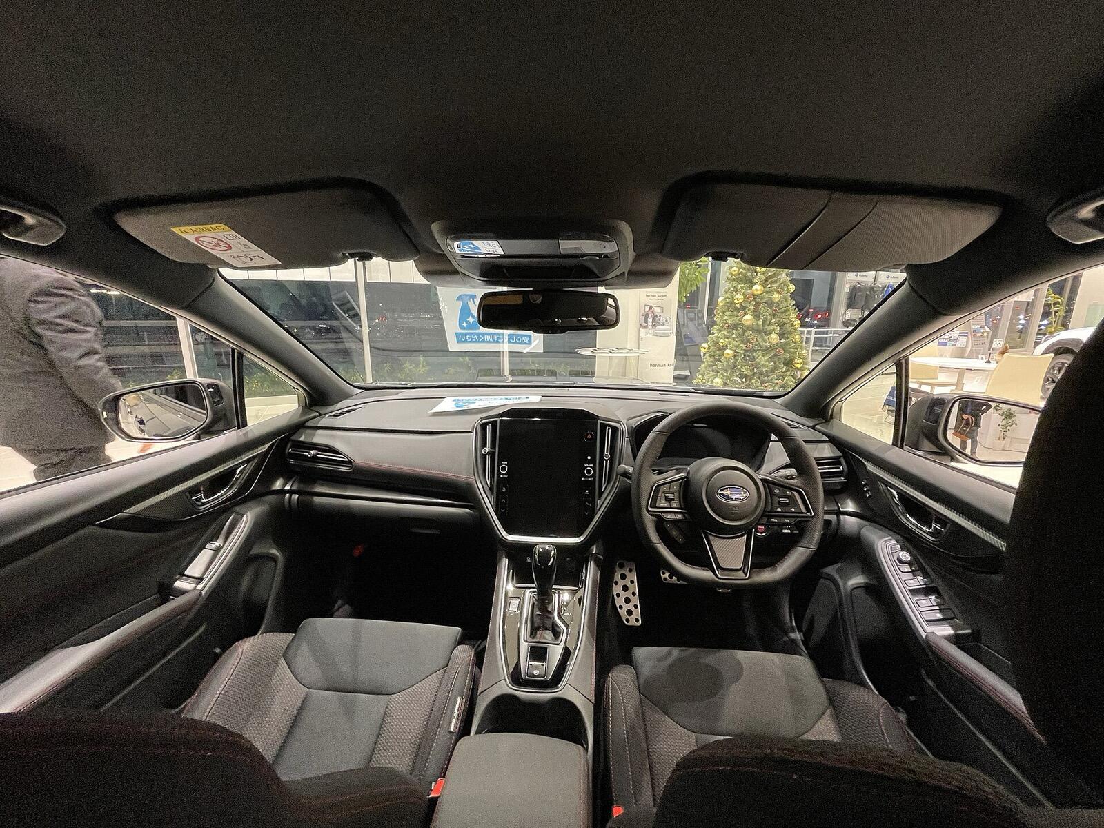 WRX S4のインテリア