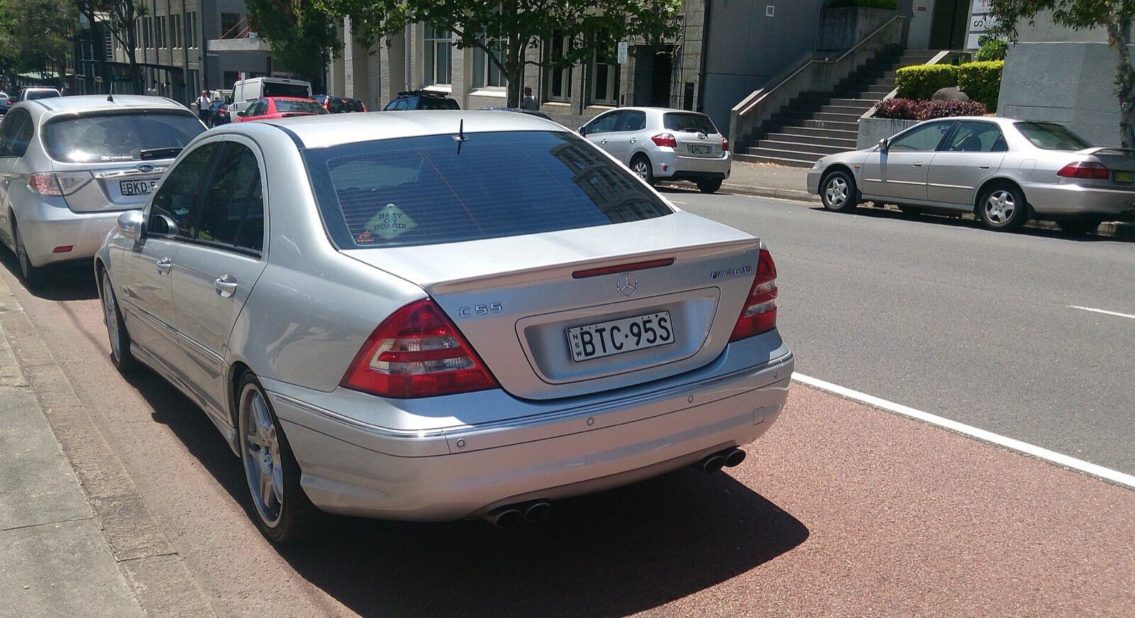 C32/C55 AMGのエクステリア