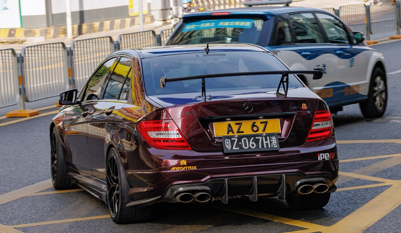 C63 AMGのエクステリア